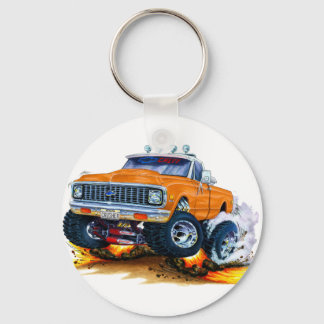 1970-72 Chevy CK1500 Orange Lastbil Nyckelring