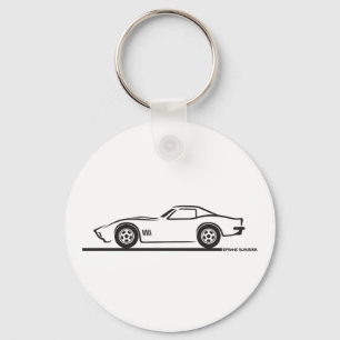 1970-72 Corvette Nyckelring