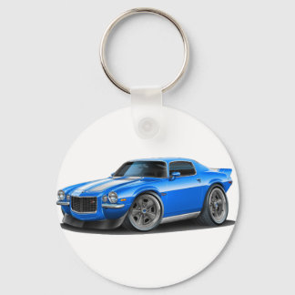 1970-73 Camaro Blu/Wht Car Nyckelring