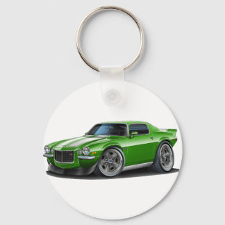 1970-73 Camaro Grn/Wht Car Nyckelring
