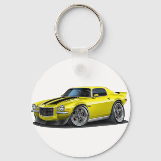 1970-73 Camaro Yel/Blk Nyckelring