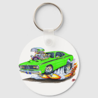 1970-74 Plymouth Duster Lime Car Nyckelring