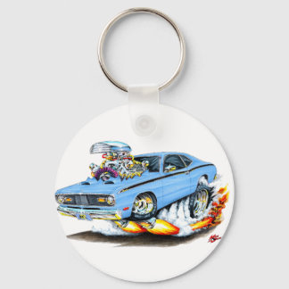 1970-74 Plymouth Duster Lt Blue Car Nyckelring