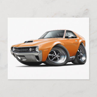 1970 AMX-Orange Vykort