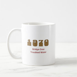 1970 års bästa låt kaffemugg