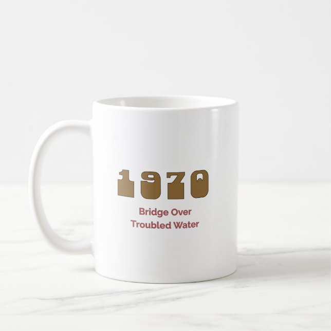 1970 års bästa låt kaffemugg (Vänster)
