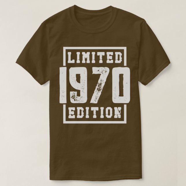 1970 års Begränsada utgåva T Shirt (Design framsida)