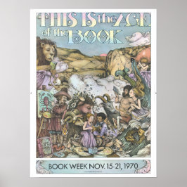 1970 Barns Bok-vecka Poster