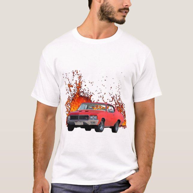 1970 Buick Gran Sport GS T Shirt (Framsida)