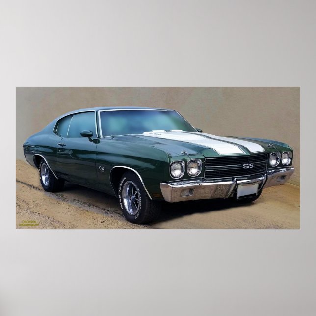 1970 CHEVELLE SS454 POSTER (Framsidan)