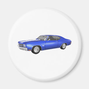 1970 Chevelle SS: Blå Avsluta: Magnet