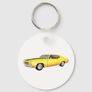 1970 Chevelle SS: Gult Avslutar: Nyckelring