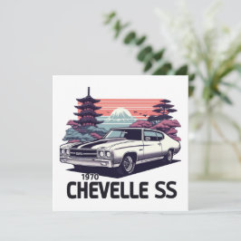 1970 Chevelle SS Julkort