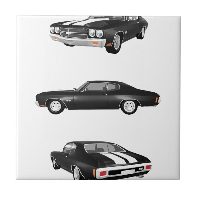 1970 Chevelle SS: Kakelplatta (Framsidan)