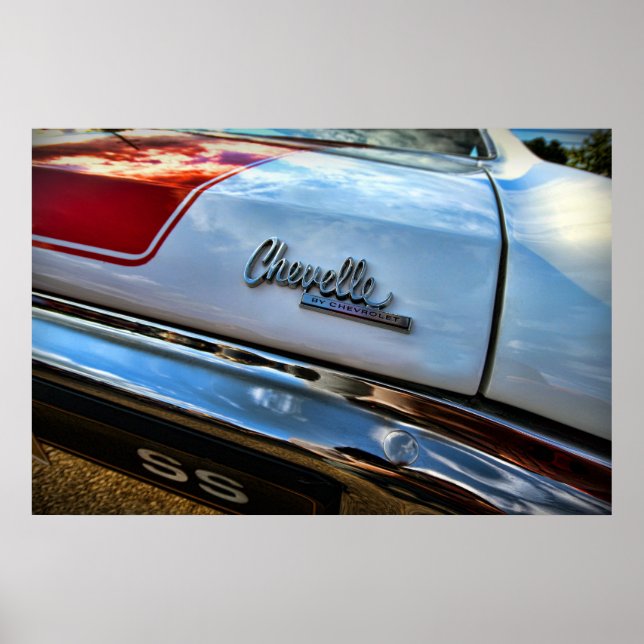 1970 Chevrolet Chevelle SS396 SS 396 Poster (Framsidan)