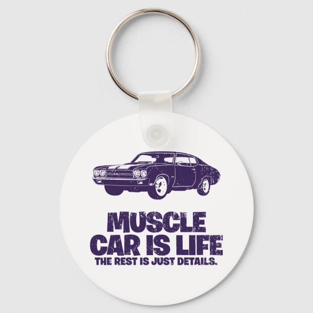 1970 Chevrolet Chevelle SS 454 Nyckelring (Framsida)