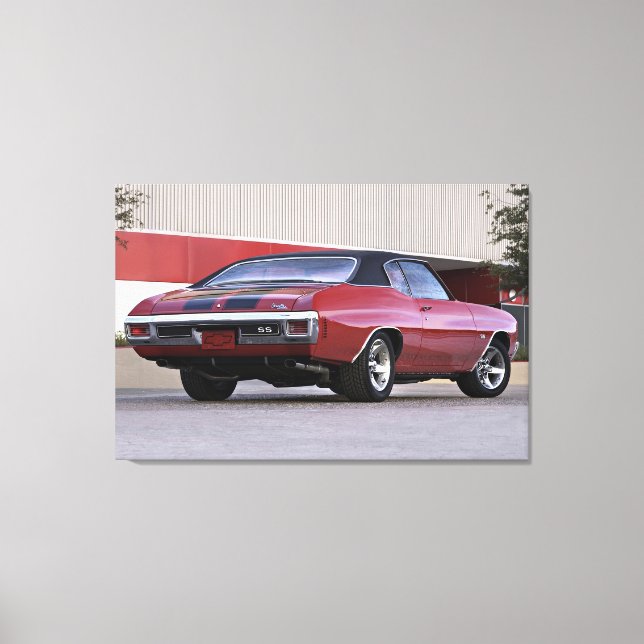 1970 Chevrolet Chevelle SS Canvastryck (Framsida)