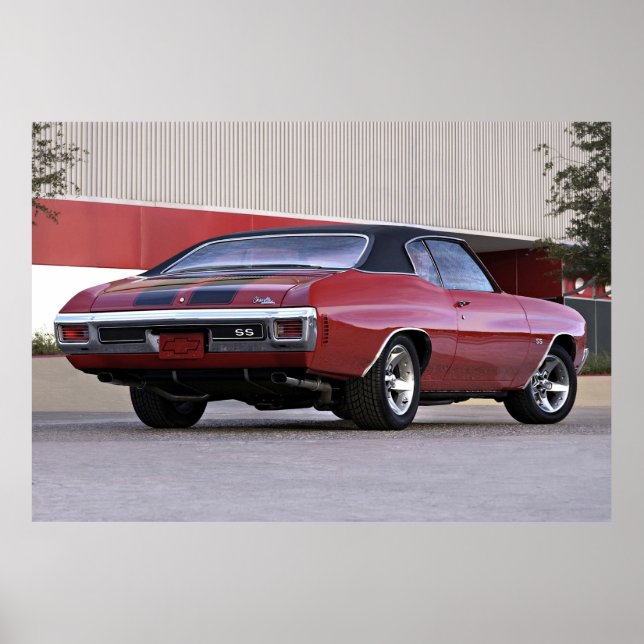 1970 Chevrolet Chevelle SS Poster (Framsidan)