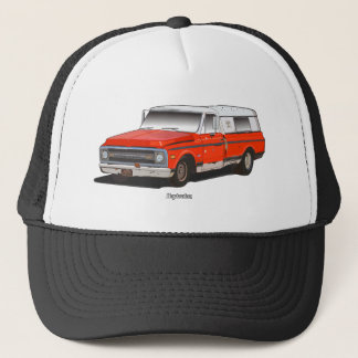 1970 Chevy Pickup Långbädd Farmtruck Keps