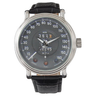 1970 Classic British Sports Car Speedometer Armbandsur