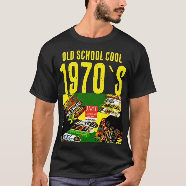 1970 COOL Basic Mörk T-Shirt (Framsida)