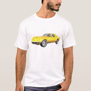 1970 Corvette Sports Car: Avsluta Gult Tröja