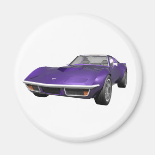 1970 Corvette Sports Car: Lila Avslutar: Magnet