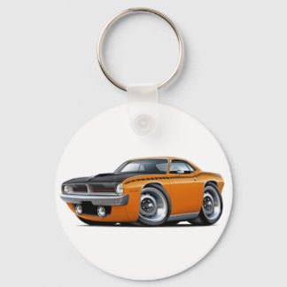 1970 Cuda AAR Orange Car Nyckelring