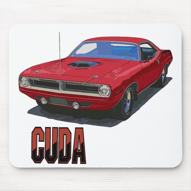 1970 Cuda Coupe Musmatta (Framsidan)