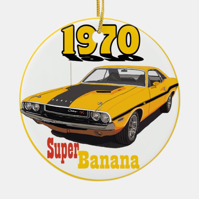 1970 Dodge Challenger Ornament (Framsidan)