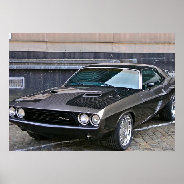 1970 Dodge Challenger Poster (Framsidan)