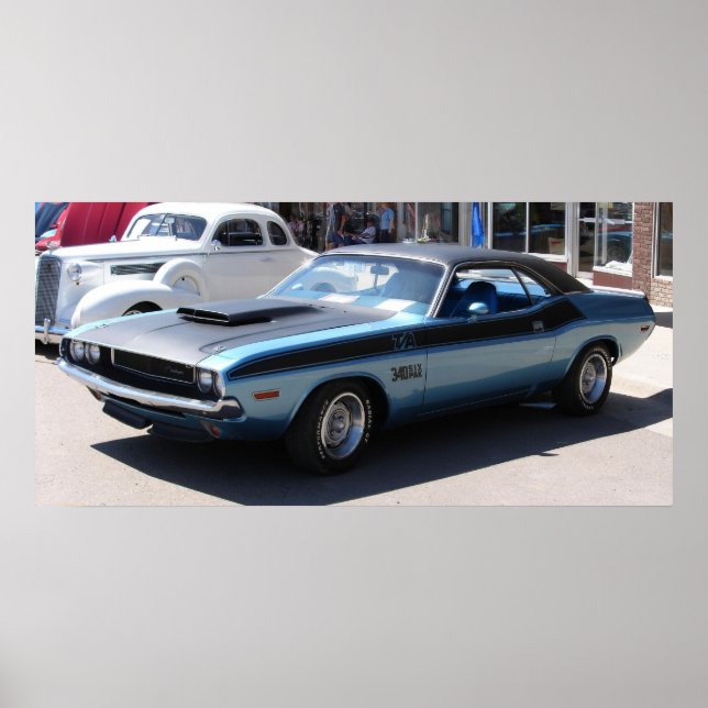 1970 Dodge Challenger TA Poster (Framsidan)