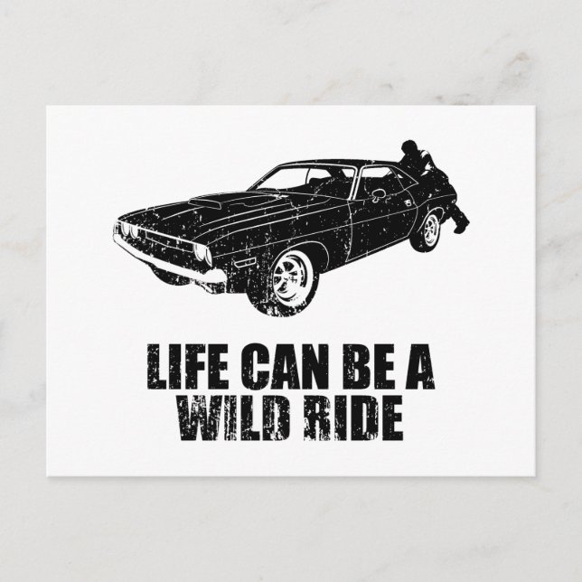 1970 Dodge Challenger Vykort (Framsida)