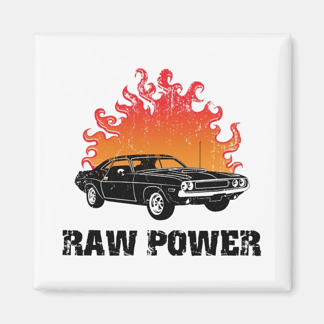 1970 Dodge Hemi Challenger Magnet (Framsidan)