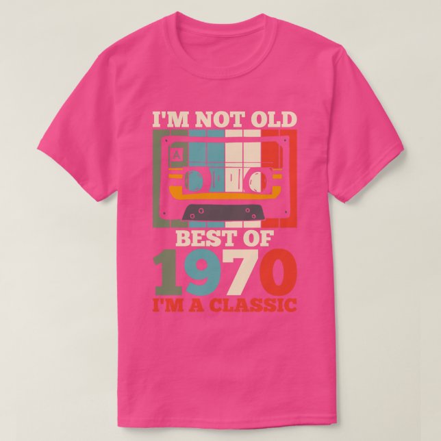 1970 Fågelkassettbandsåterställning T Shirt (Design framsida)
