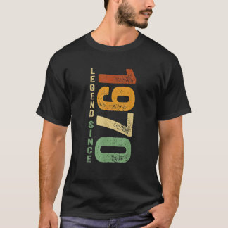 1970 Födelsedag sedan 1970 - gåvor födda 1970 T Shirt