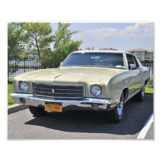 1970 Monte Carlo Fototryck