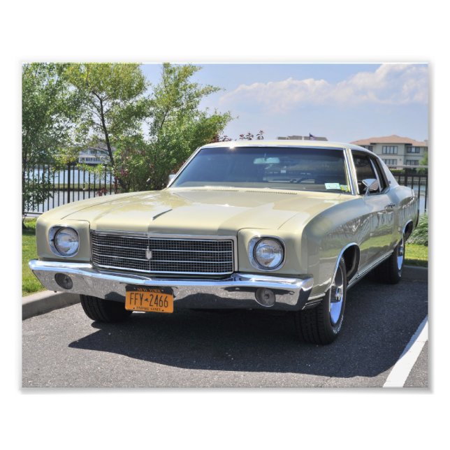 1970 Monte Carlo Fototryck (Framsidan)