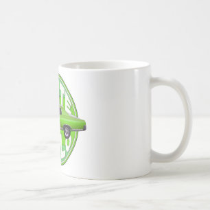 1970 monte - carlo gröntmaskin kaffemugg