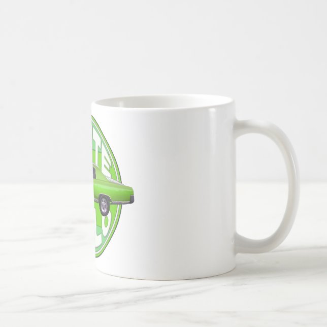 1970 monte - carlo gröntmaskin kaffemugg (Höger)