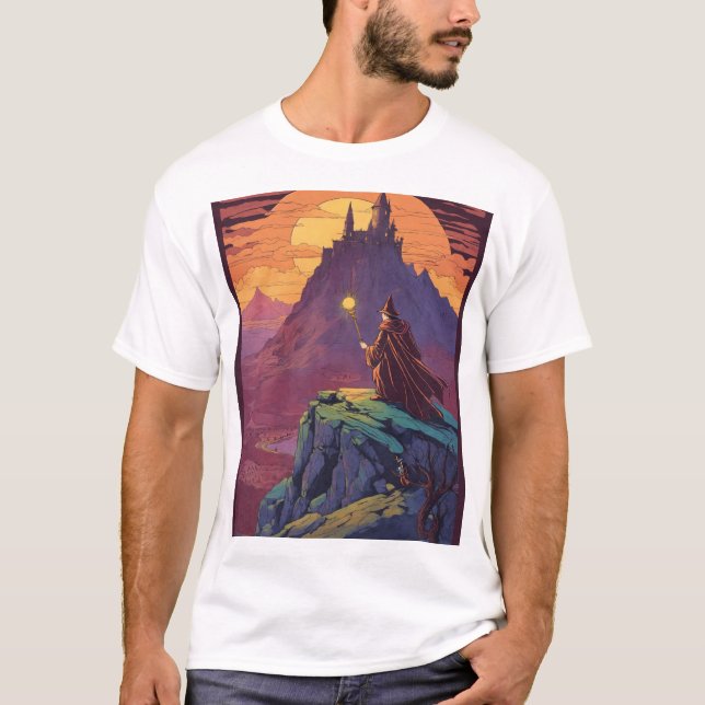 1970-mörkens fantasi t shirt (Framsida)