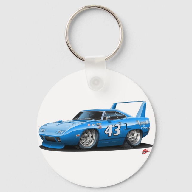 1970 Nascar Superbird Petty Nyckelring (Framsida)