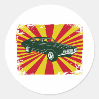 1970 Oldsmobile 442 Runt Klistermärke