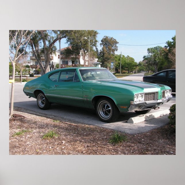1970 OldsMobile Cutlass Sport Poster (Framsidan)