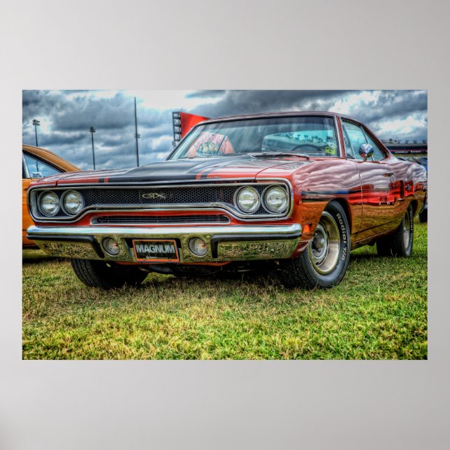1970 Plymouth GTX Poster (Framsidan)