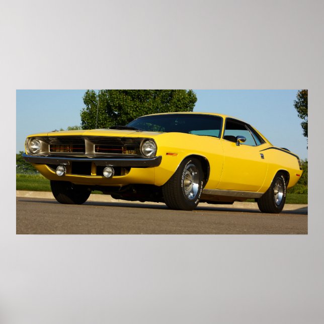 1970 Plymouth Hemi Cuda Poster (Framsidan)