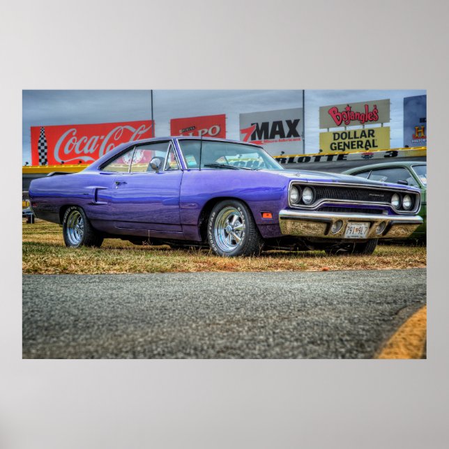 1970 Plymouth Roadrunner Poster (Framsidan)
