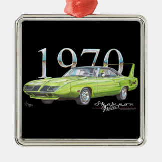 1970 Plymouth Superbird-julprydnad Julgransprydnad Metall