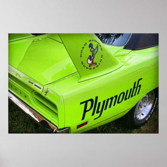 1970 Plymouth Superbird Poster (Framsidan)