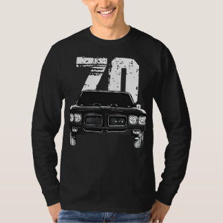 1970 Pontiac GTO Front Grill View with Year Classi T Shirt